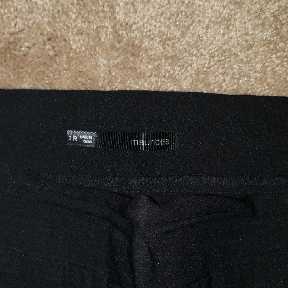 Maurices plus 2 long pull on pant
